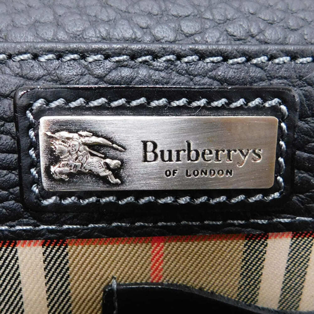 Burberry Shoulder bag black leather going out - Picture 8 of 9